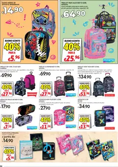 Anteprima del volantino bennet volantino valido a partire dal 02/07/2026 | Pagina: 26 | Prodotti: Zaino, Astuccio, Penne, Trolley