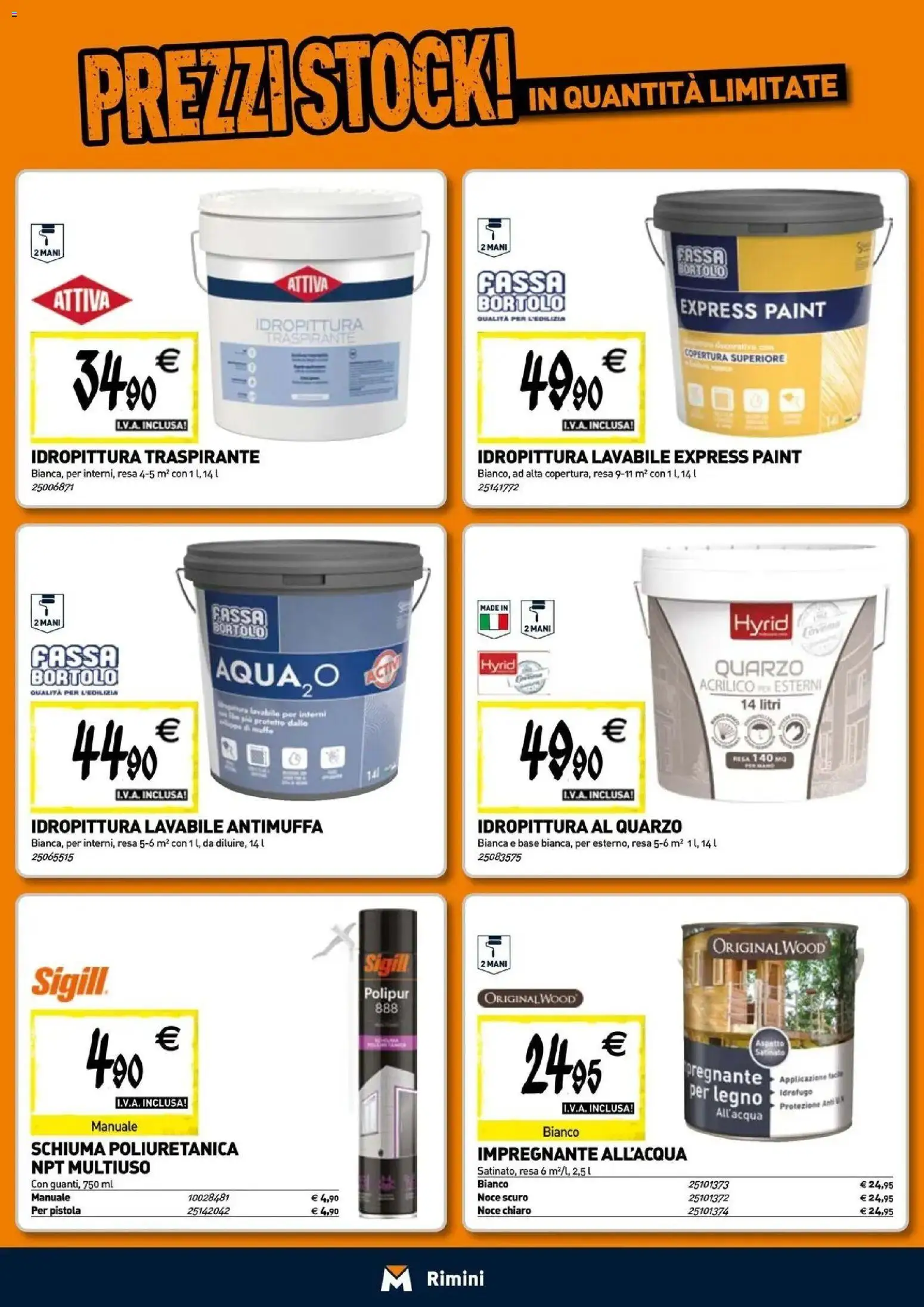Nuovo TECNOMAT - Straordinari prezzi stock! dal 24/09/2026 > offerte anteprima 🛍️ | Pagina: 13 | Prodotti: Schiuma, Impregnante