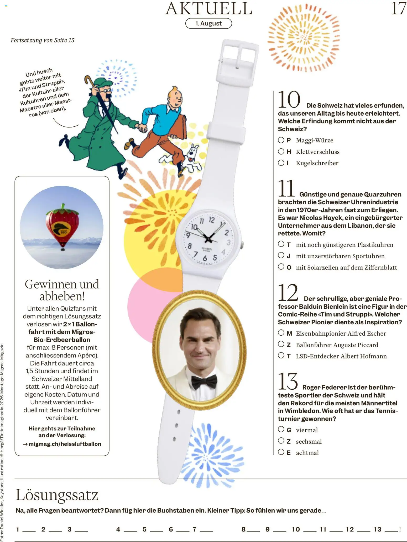 Migros aktionen Magazin – gültig ab 29.07.2026 | Seite: 17