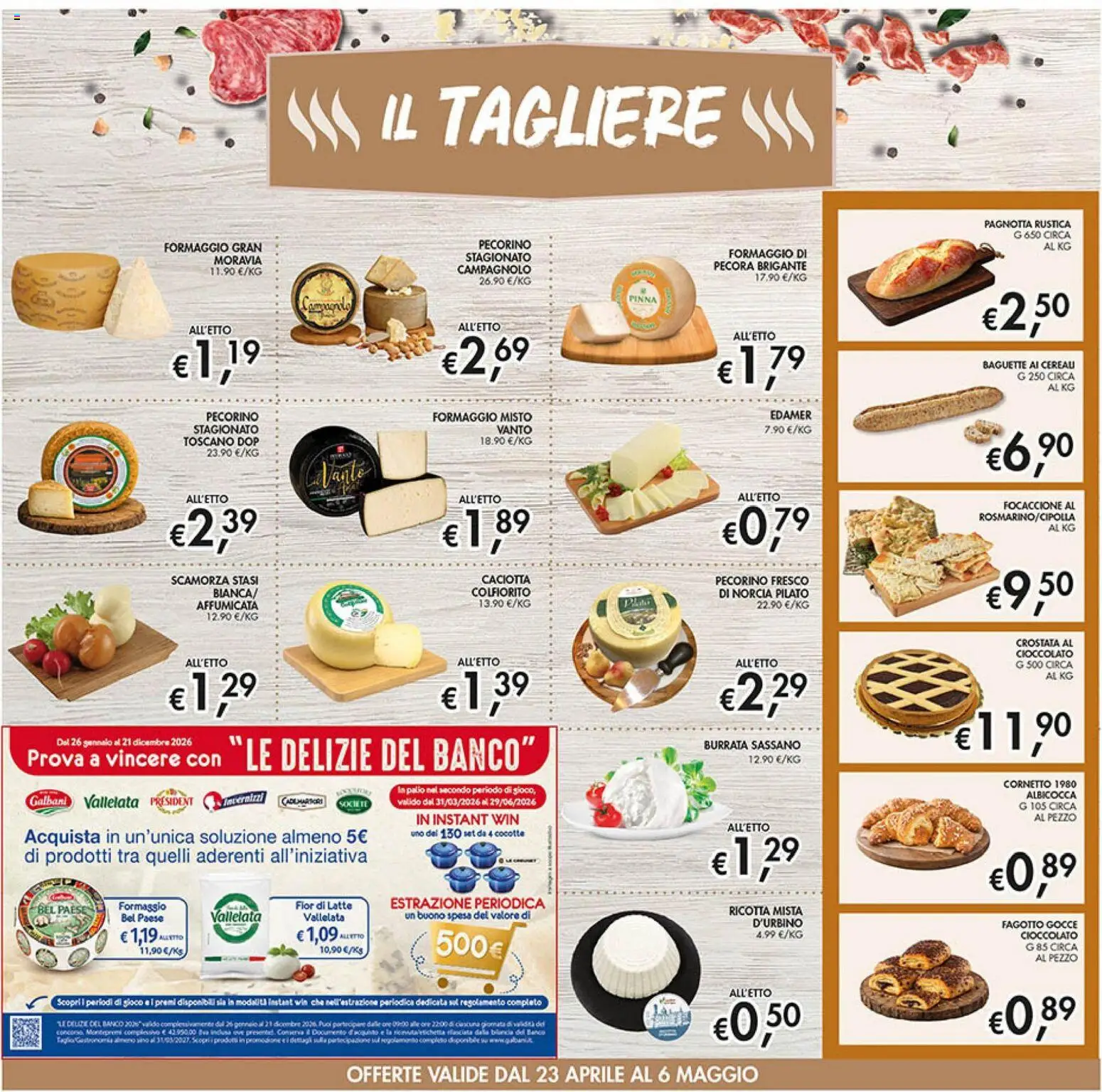 Volantino Coal del 23.04.2026 | Pagina: 10 | Prodotti: Cioccolato, Cornetto, Latte, Burrata