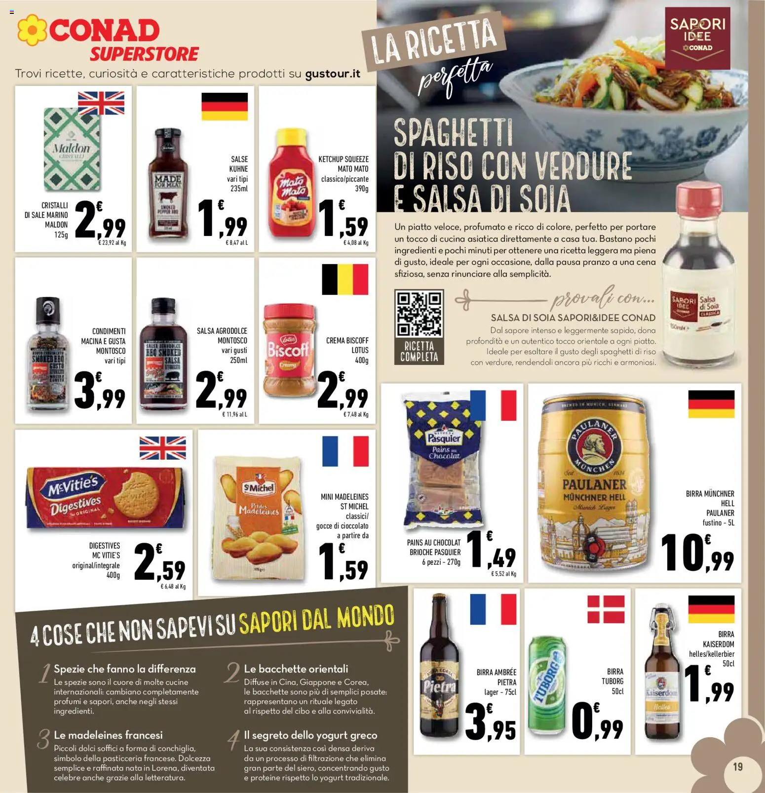 Volantino Conad del 04.06.2026 | Pagina: 19 | Prodotti: Cucine, Verdure, Piatto, Macina
