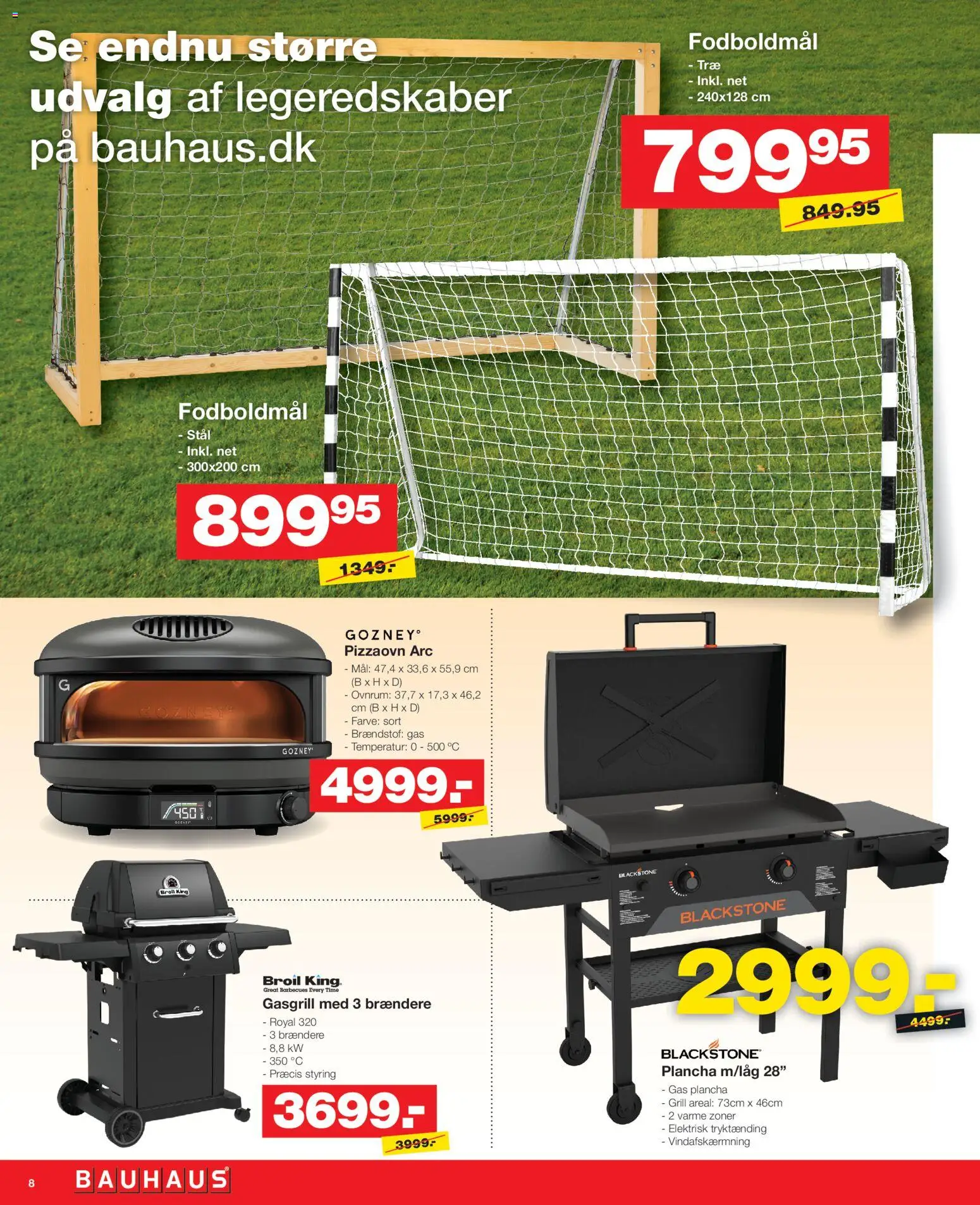 Bauhaus tilbudsavis – gyldig fra 05.06.2026 | Side: 8 | Produkter: Grill