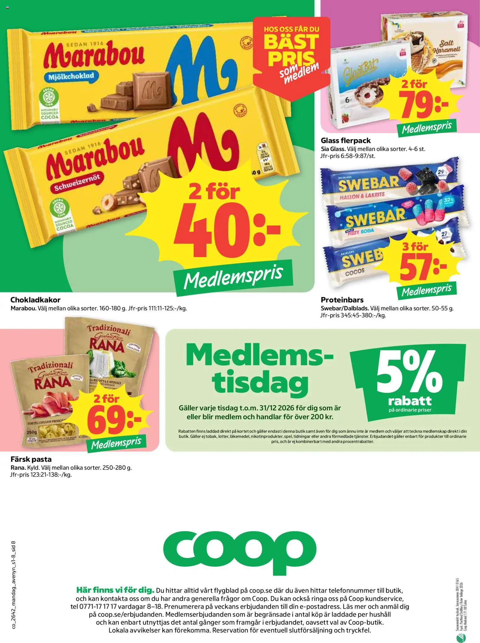 Coop reklamblad aktuell från 12/10/2026 | Sida: 8