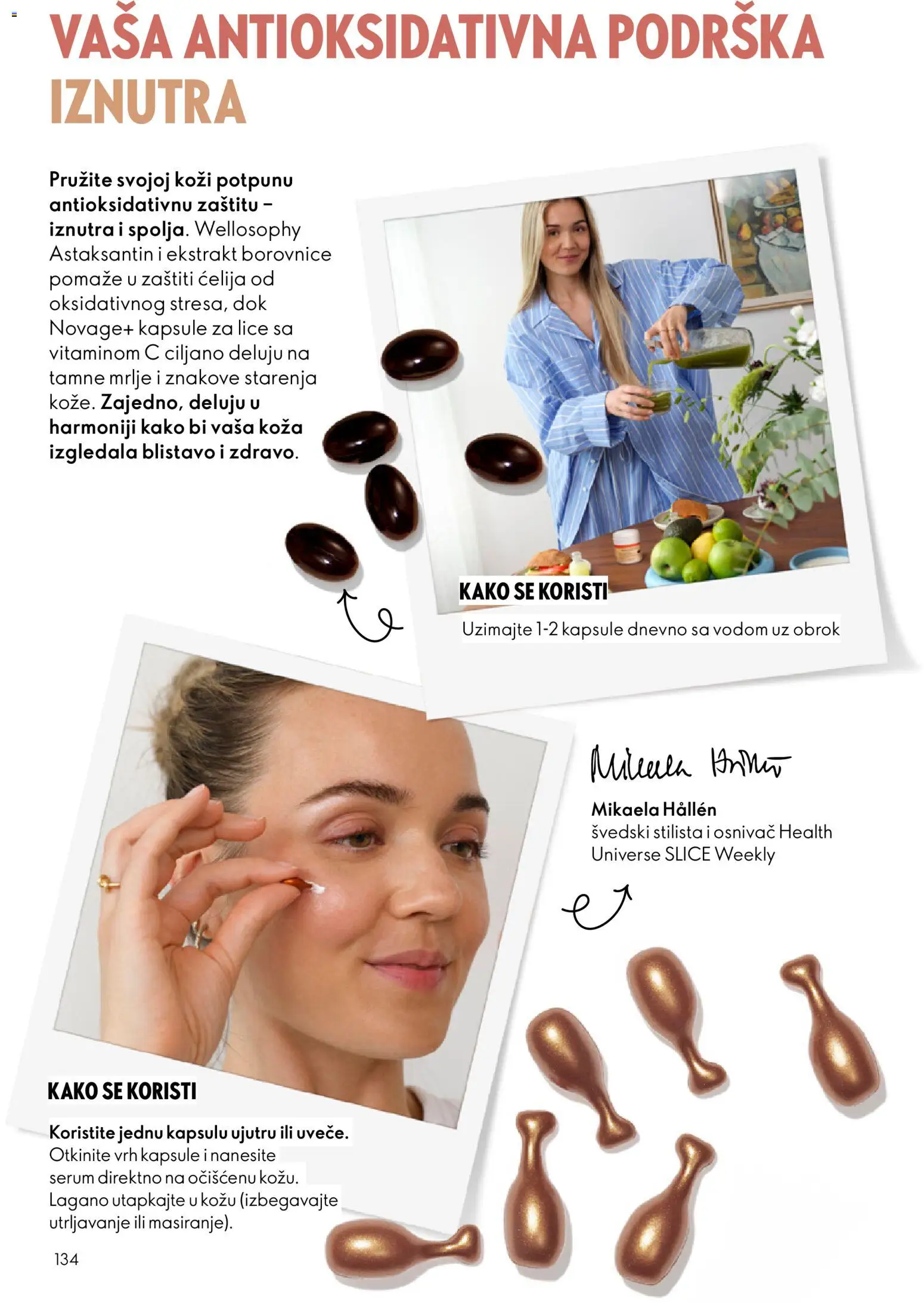 Oriflame katalog - važi od 18.02.2026 | Strana: 134 | Proizvode: Kapsule, Borovnice