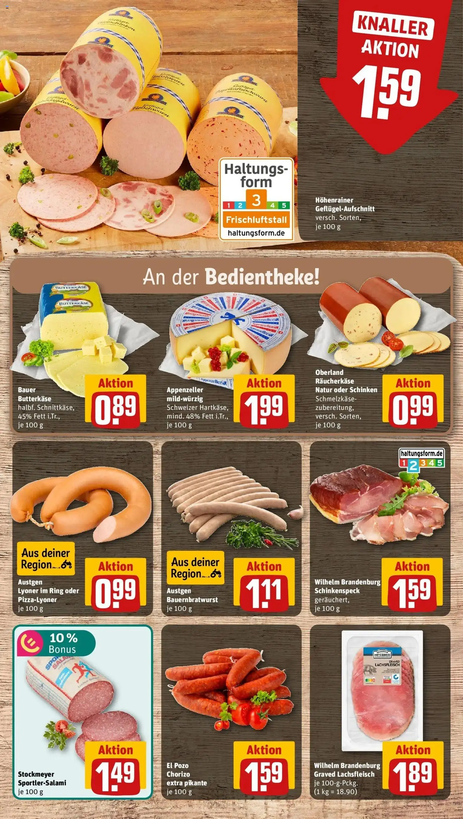 REWE Prospekt ab 07.09.2026 zum Blättern » Angebote | Seite: 10 | Produkte: Schinken
