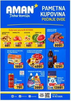 Aman katalog Dobar komšija - pregled Aman kataloga - važi od 10.07.2026