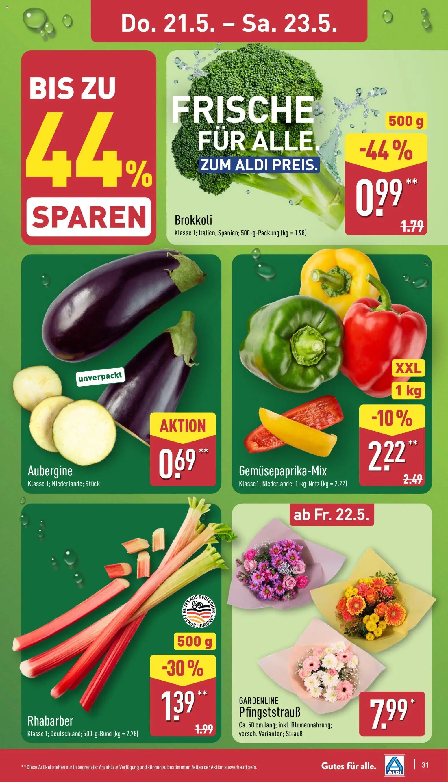 Aldi Prospekt 	 – gültig ab 18.05.2026 | Seite: 31