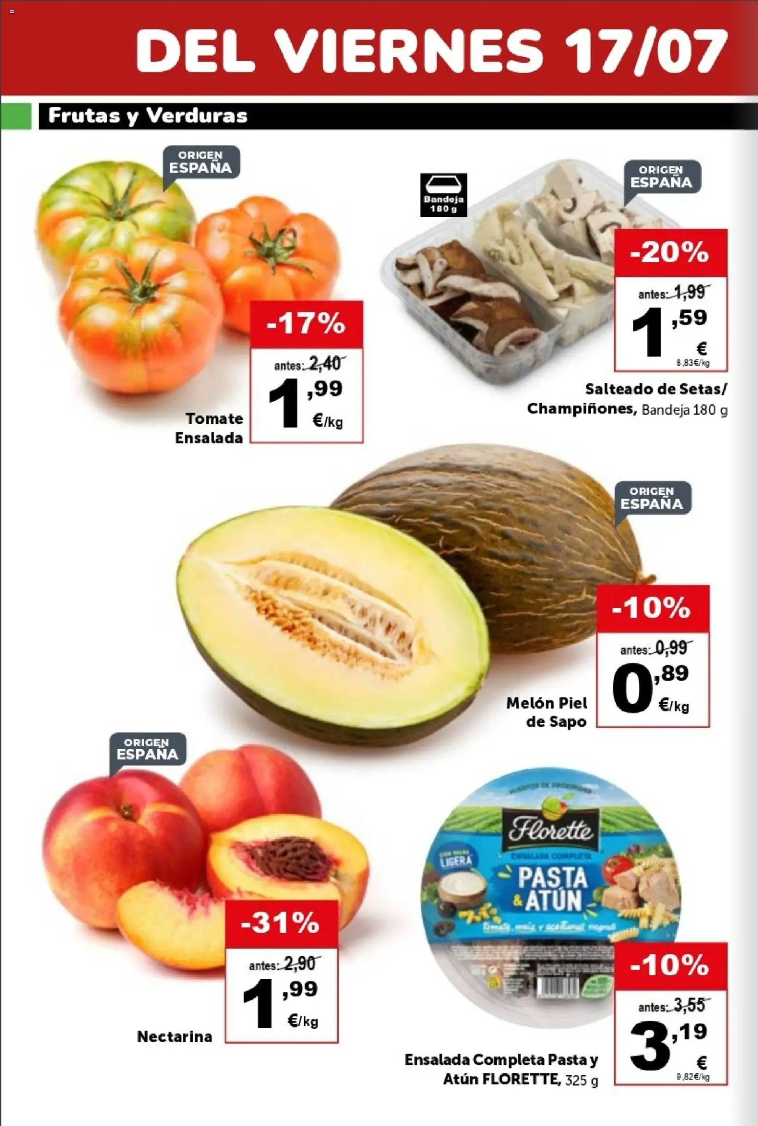 Masymas folleto │ válido desde el 17/07/2026 | Página: 2 | Productos: Φορτιστής, Pasta, Ensalada, Bandeja