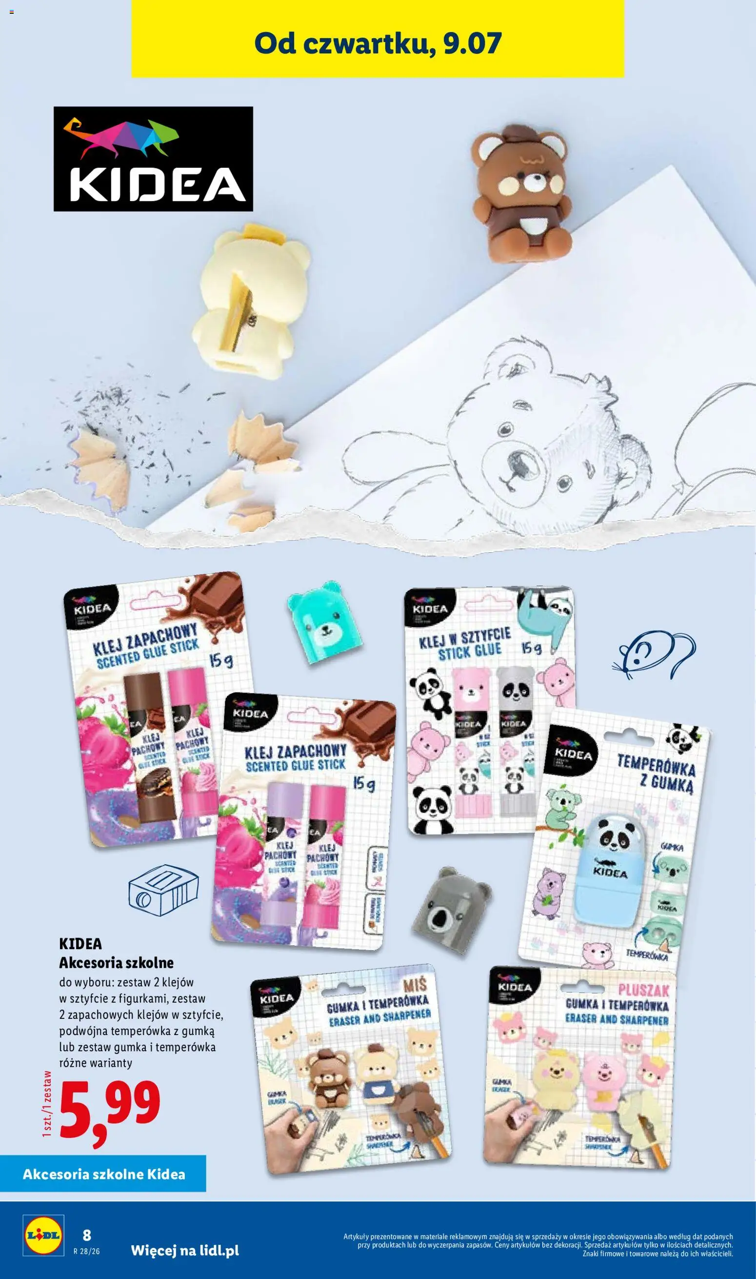 Lidl Katalog od 09.07.2026 | Strona: 8 | Produkty: Temperówka
