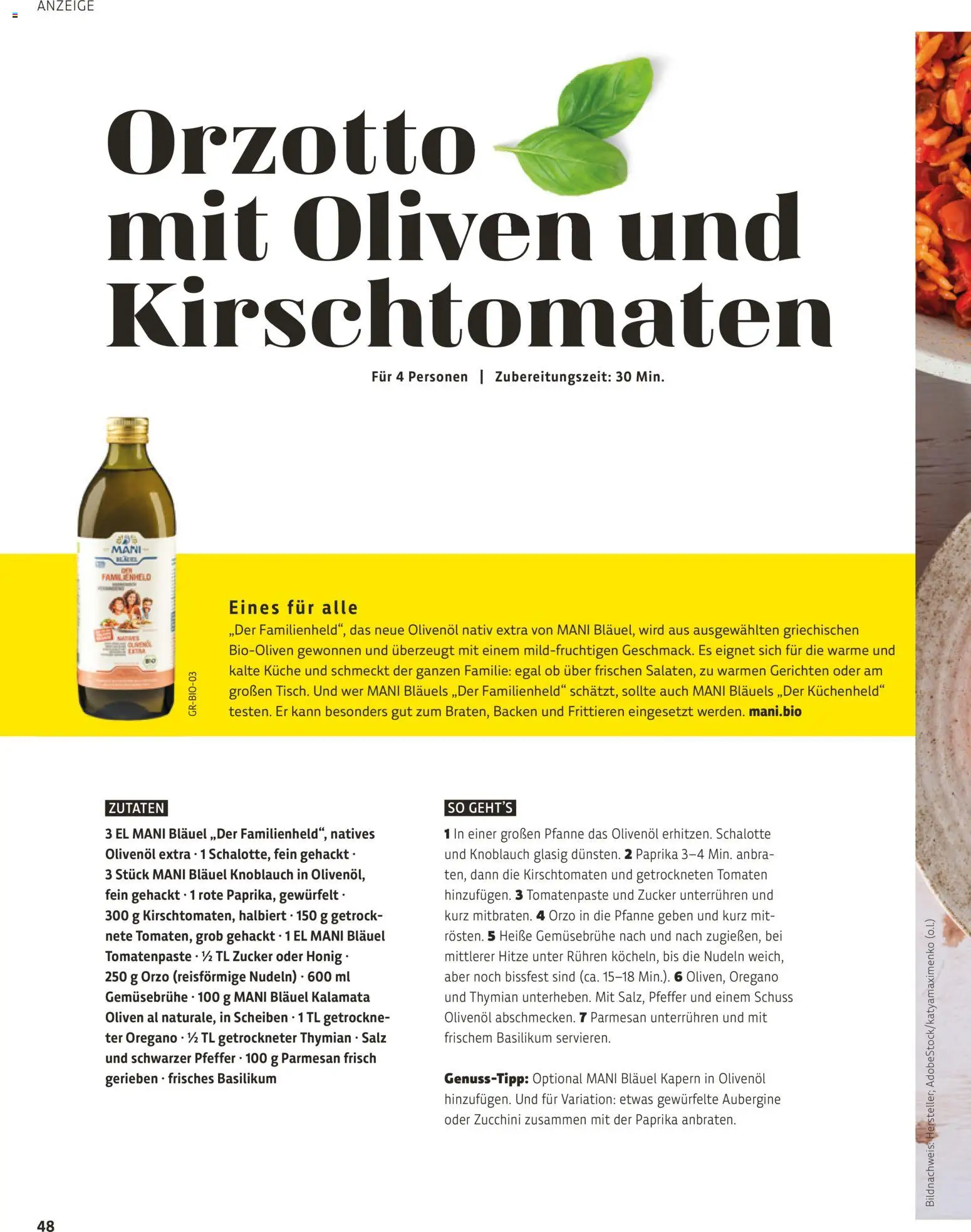 Denns BioMarkt Kreo Magazin – gültig ab 26.10.2026 | Seite: 48