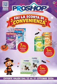 Anteprima del volantino Proshop volantino valido a partire dal 22/10/2026