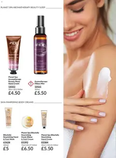 Preview of AVON - Offers valid from 01/09/2026 | Page: 172 | Products: Mask, Hand cream, Cream, Pillow