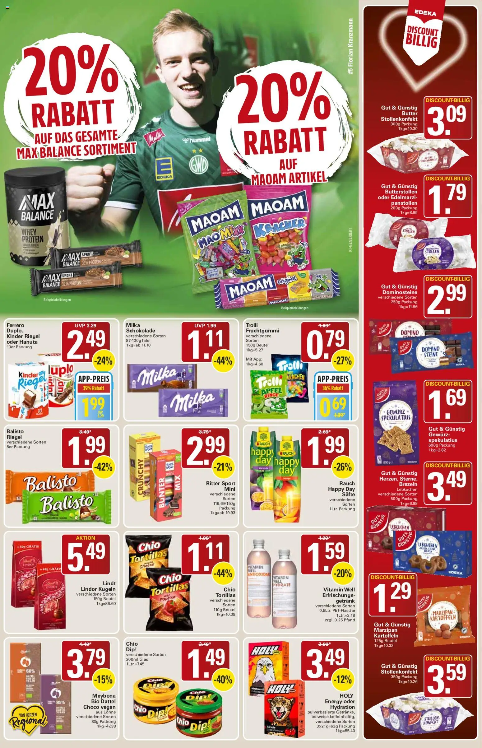 WEZ Prospekt – gültig ab 31.08.2026 | Seite: 11 | Produkte: Tortillas, Ritter sport, Lindor, Lindt