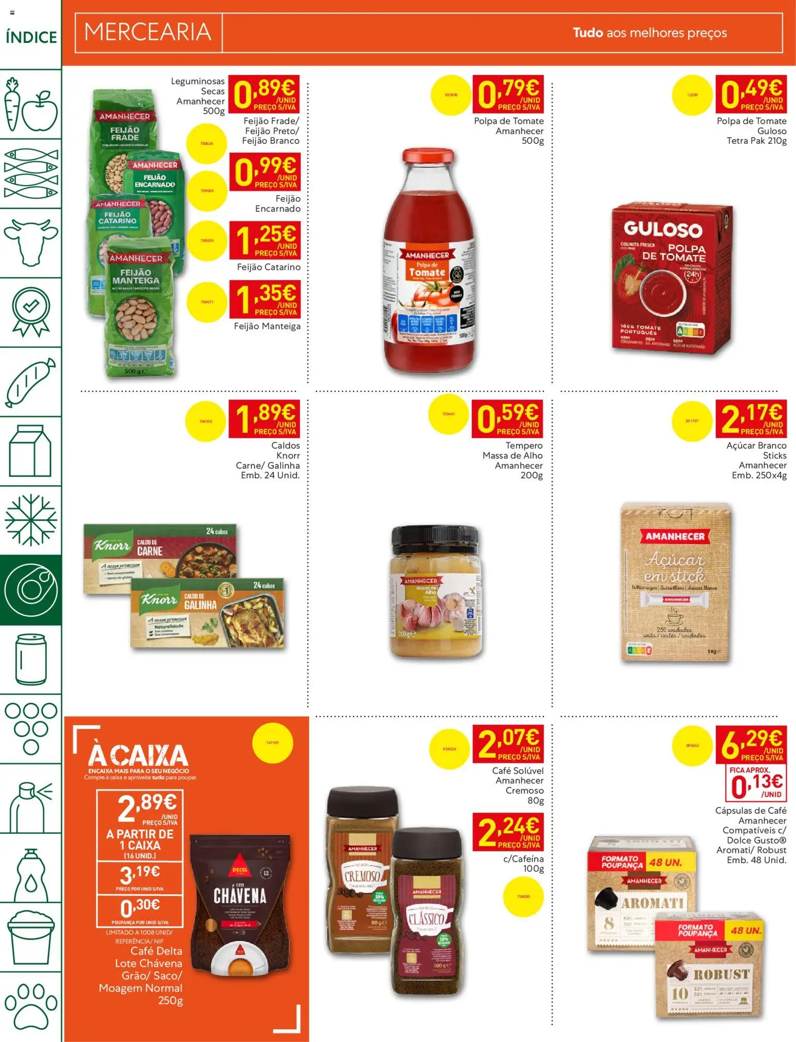 Recheio folheto Madeira │ válido de 16.06.2026 | Página: 20 | Produtos: Caixa, Açúcar, Carne, Tomate