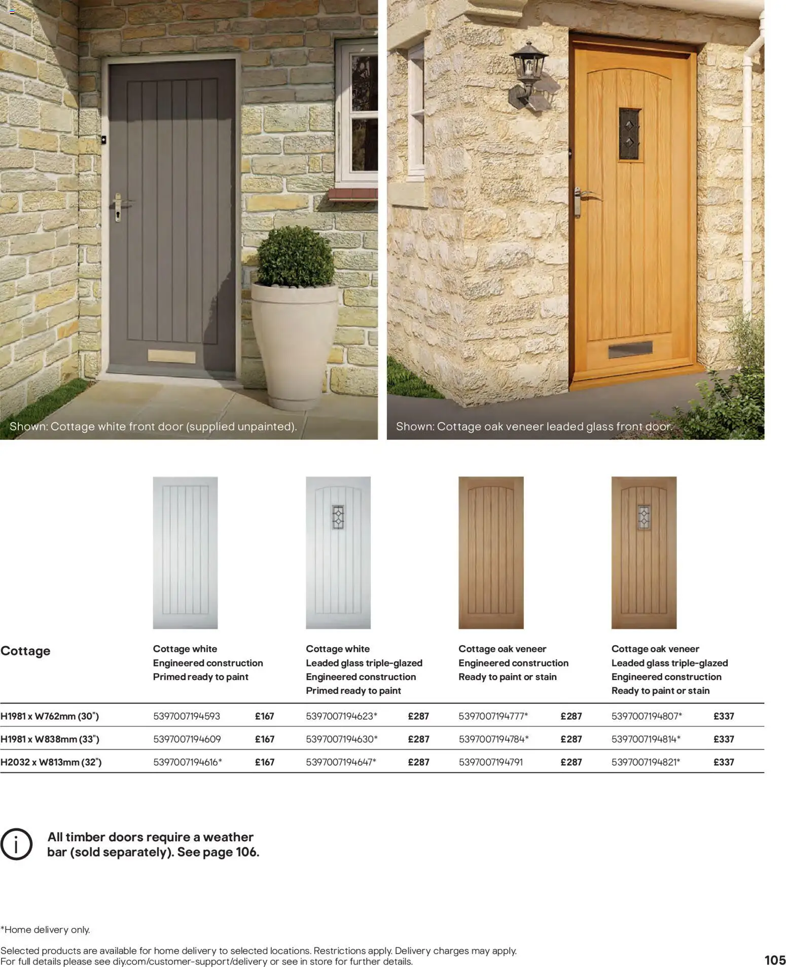 {H1} | Page: 105 | Products: Door, Paint, Doors