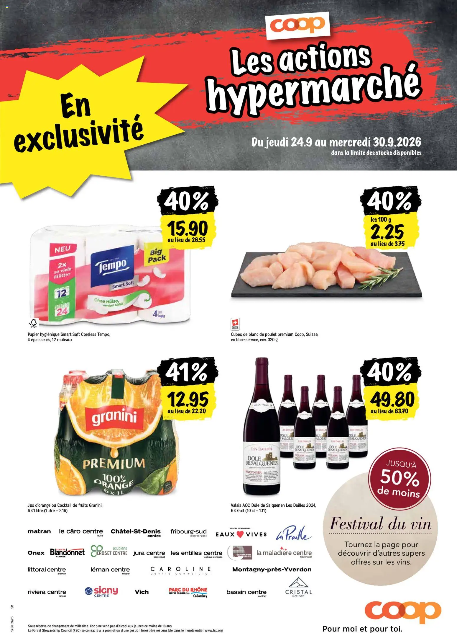 Coop aktionen FR – gültig ab 24.09.2026 | Seite: 21