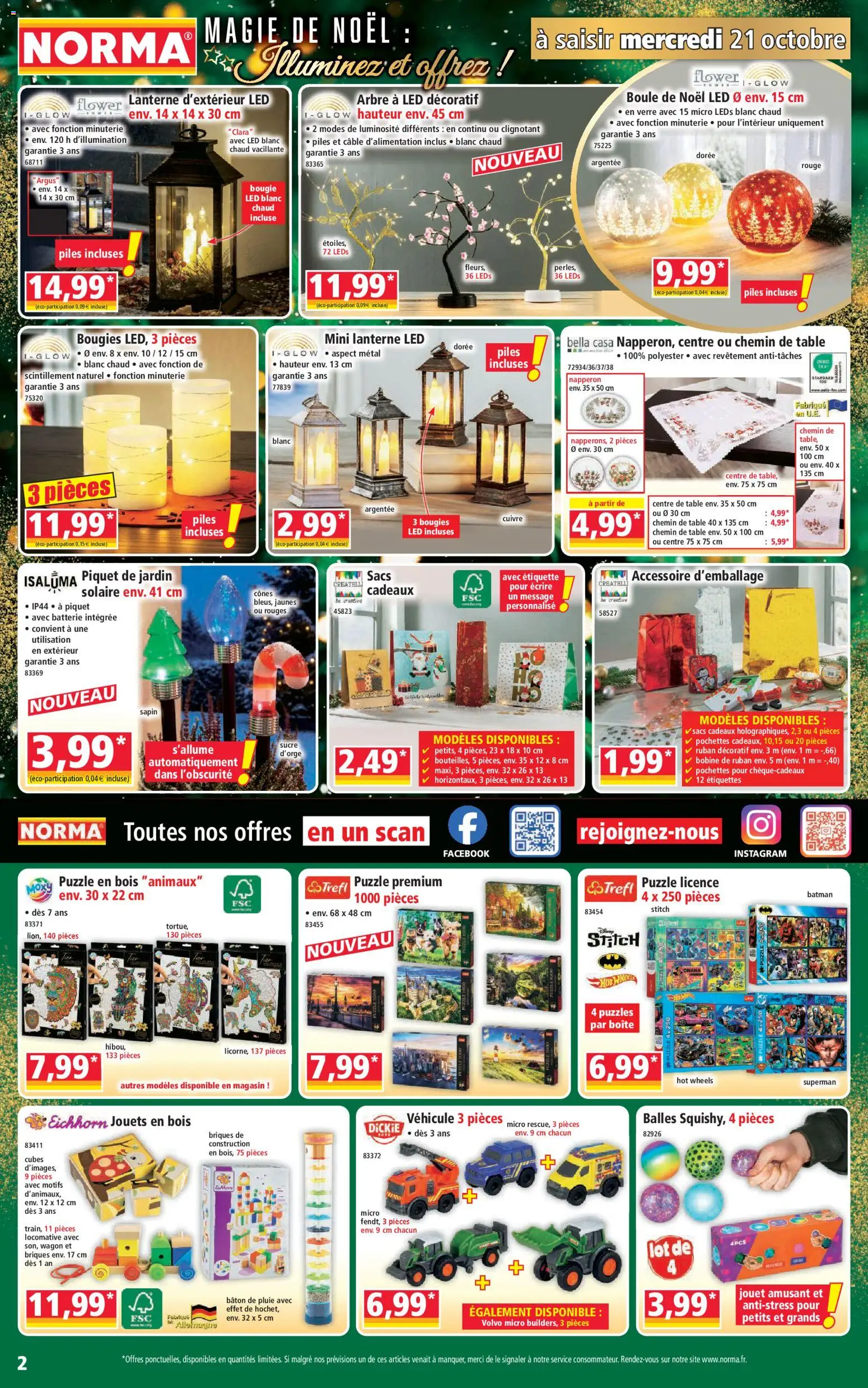{H1} | Page: 2 | Produits: Sucre, Jouets, Briques, Cônes