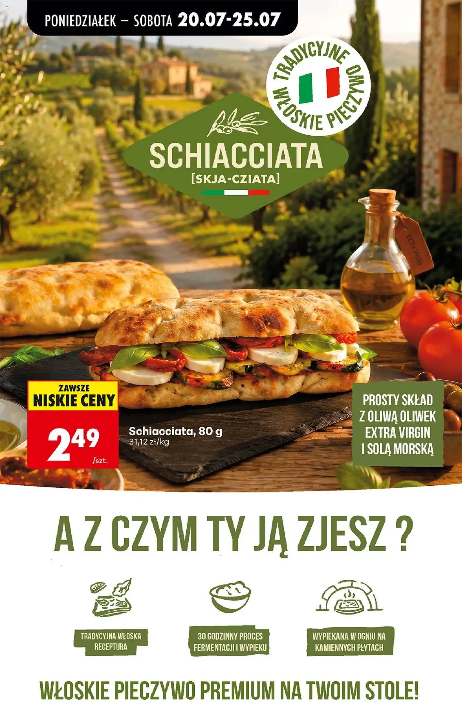 Biedronka gazetka od poniedziałku od 20.07.2026 | Strona: 43 | Produkty: Pieczywo