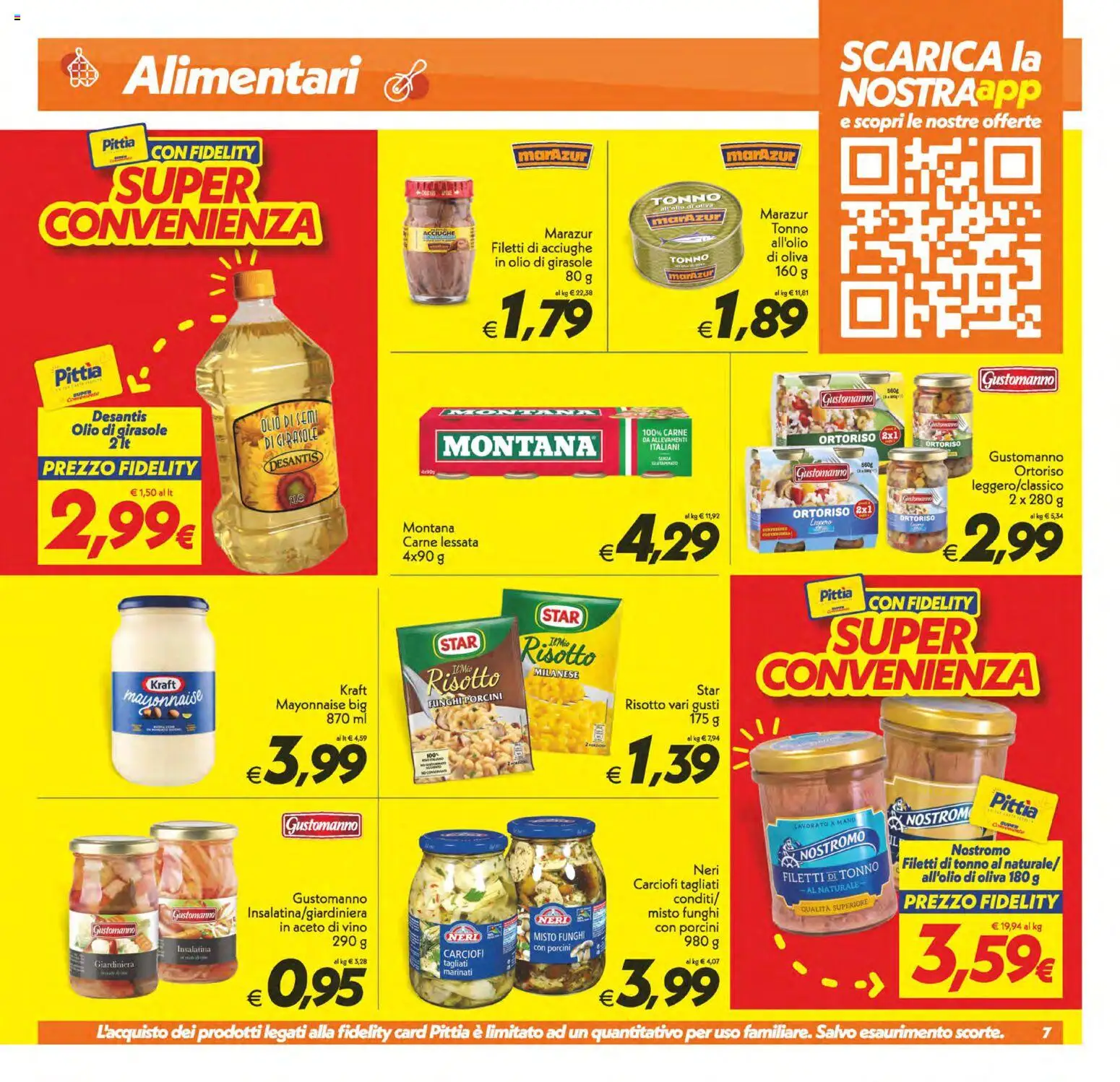 Volantino SuperConveniente del 09.06.2026 | Pagina: 7 | Prodotti: Olio, Vino, Funghi, Olio di girasole