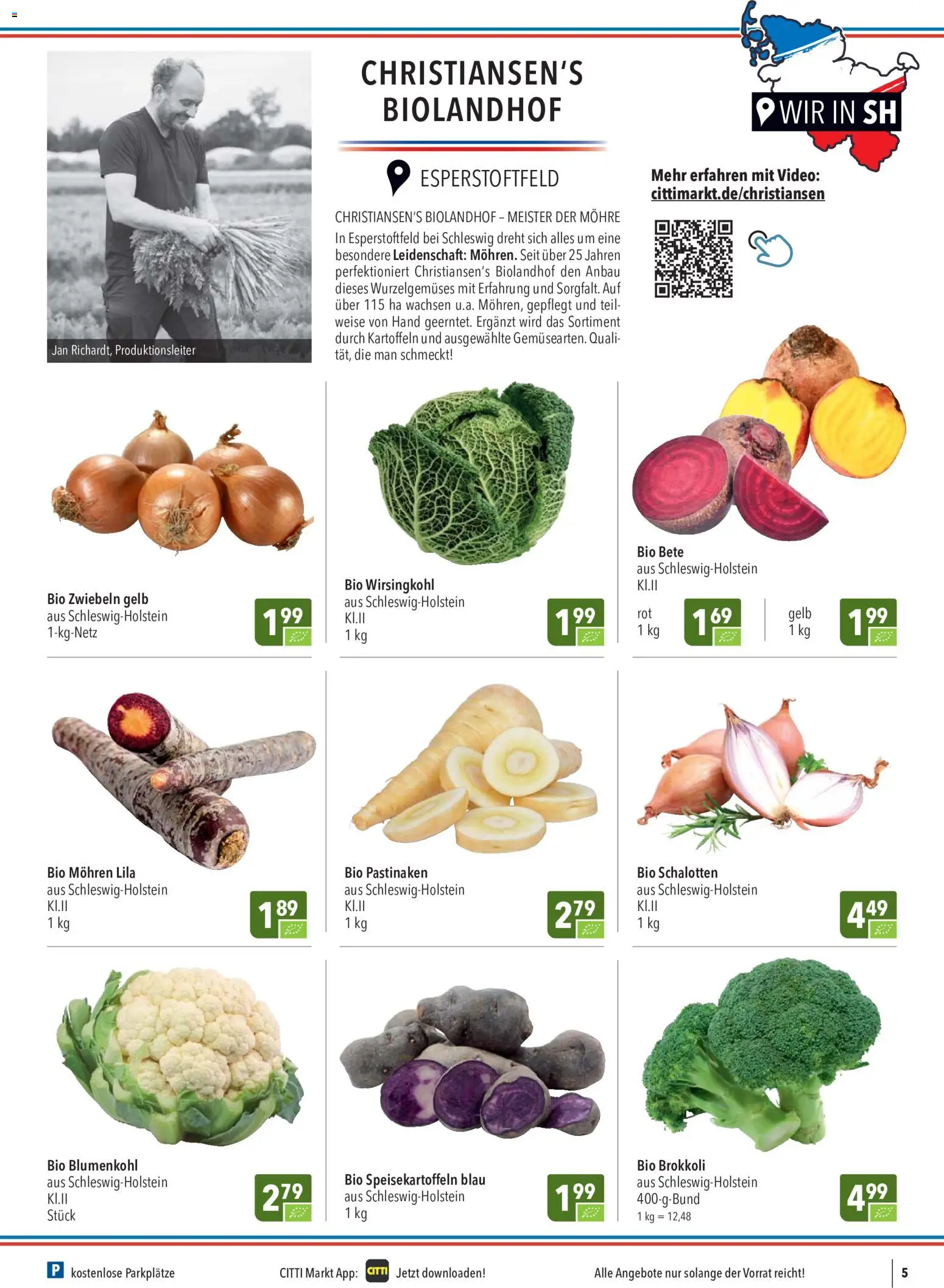 CITTI Markt Prospekt – gültig ab 30.09.2026 | Seite: 5 | Produkte: Mohren, Kartoffeln, Brokkoli, Blumenkohl