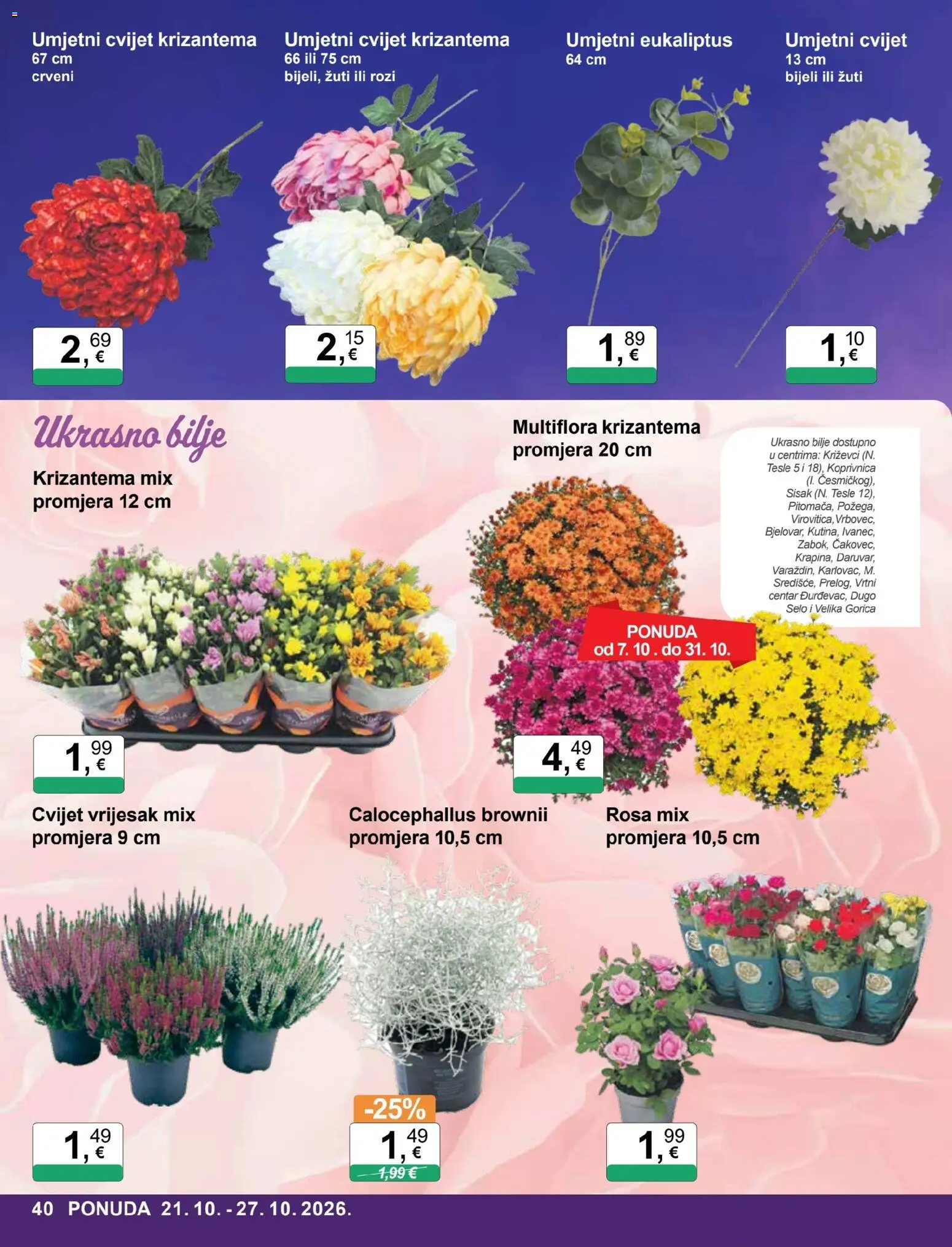 KTC katalog | vrijedi od 21.10.2026 | Stranica: 40 | Proizvodi: Vrijesak, Bilje
