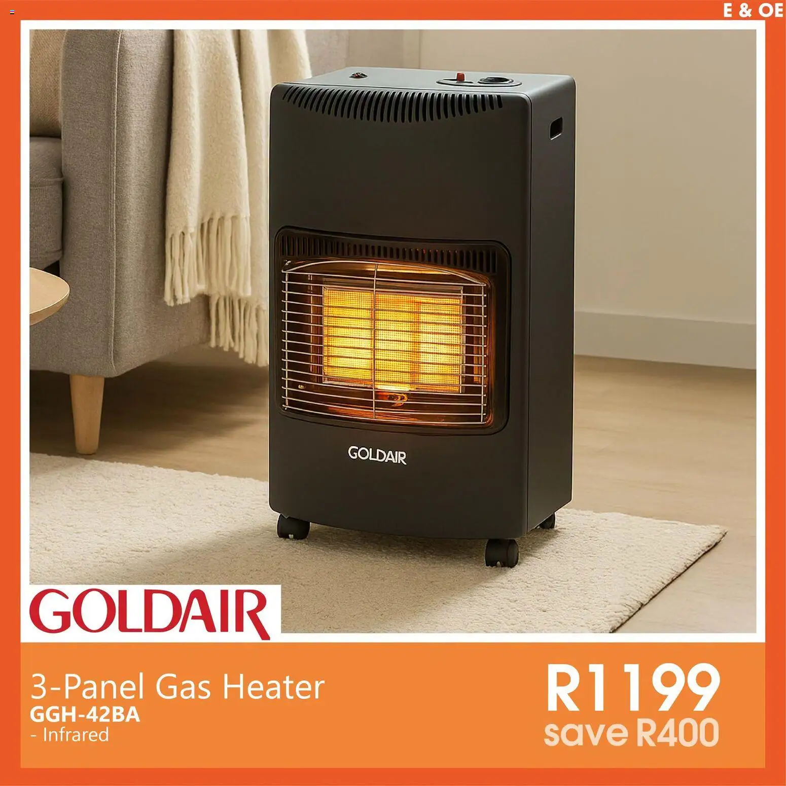 New Tafelberg Furnishers catalogue – valid from 19/08/2026 | Page: 3 | Products: Heater