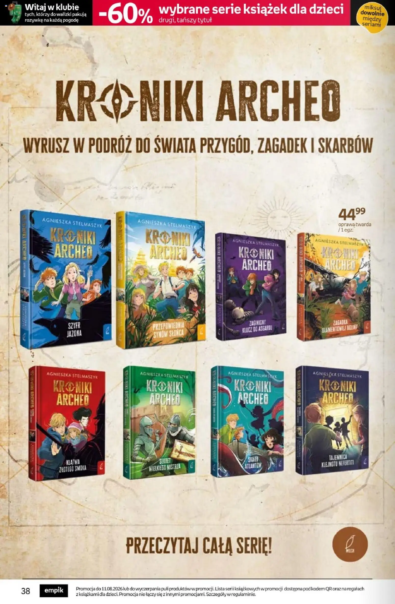 Empik promocje - Tom kultury Książki od 29.07.2026 | Strona: 38 | Produkty: Walizki