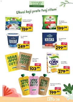 PerSu katalog Super leto - pregled PerSu kataloga - važi od 02.07.2026 | Strana: 7 | Proizvode: Banana, Mango, Sir, Mozzarella