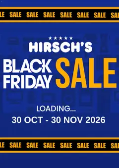 Hirsch's specials catalogue – valid from 21/10/2026