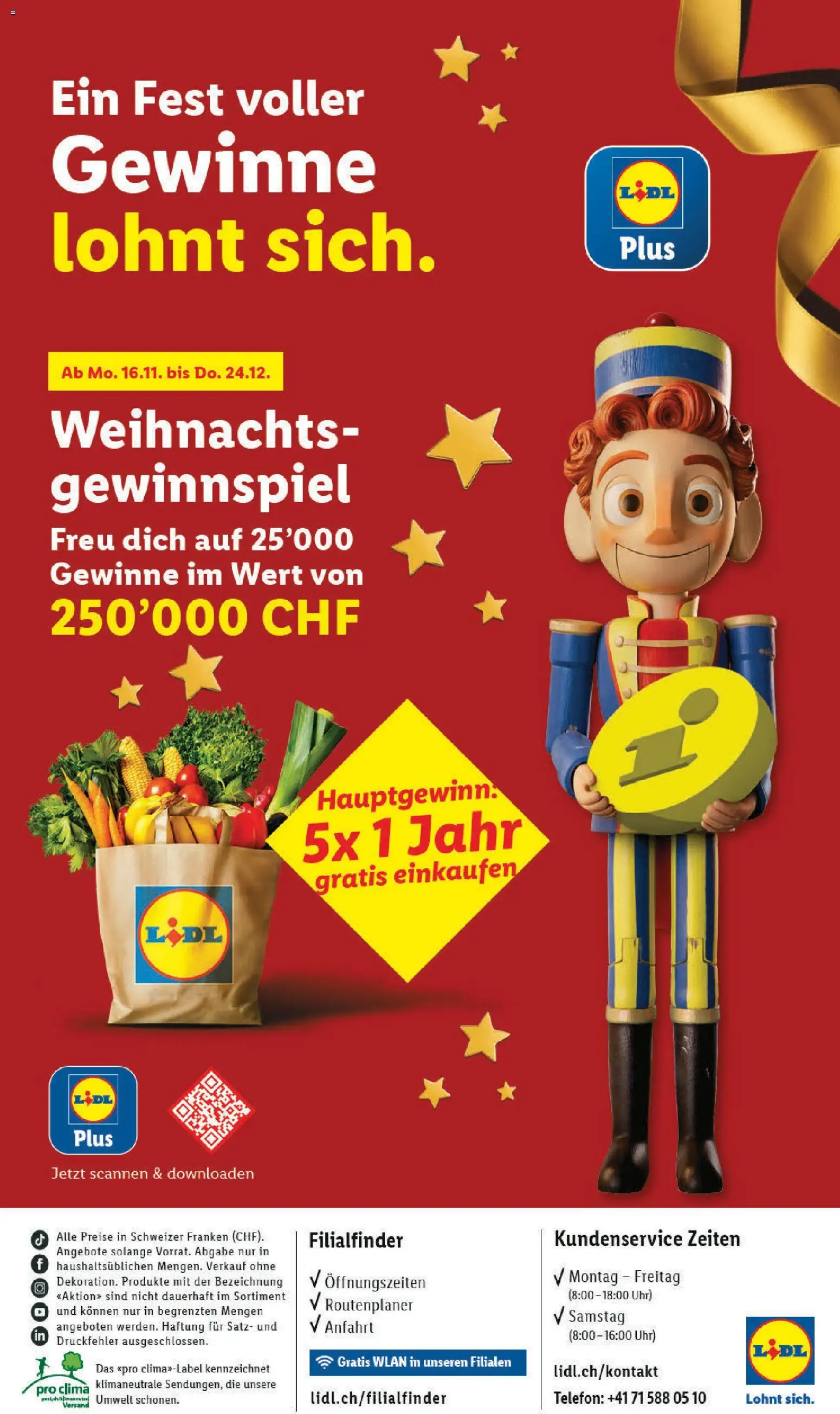Lidl aktionen Festliche Spezialitäten – gültig ab 29.10.2026 | Seite: 32