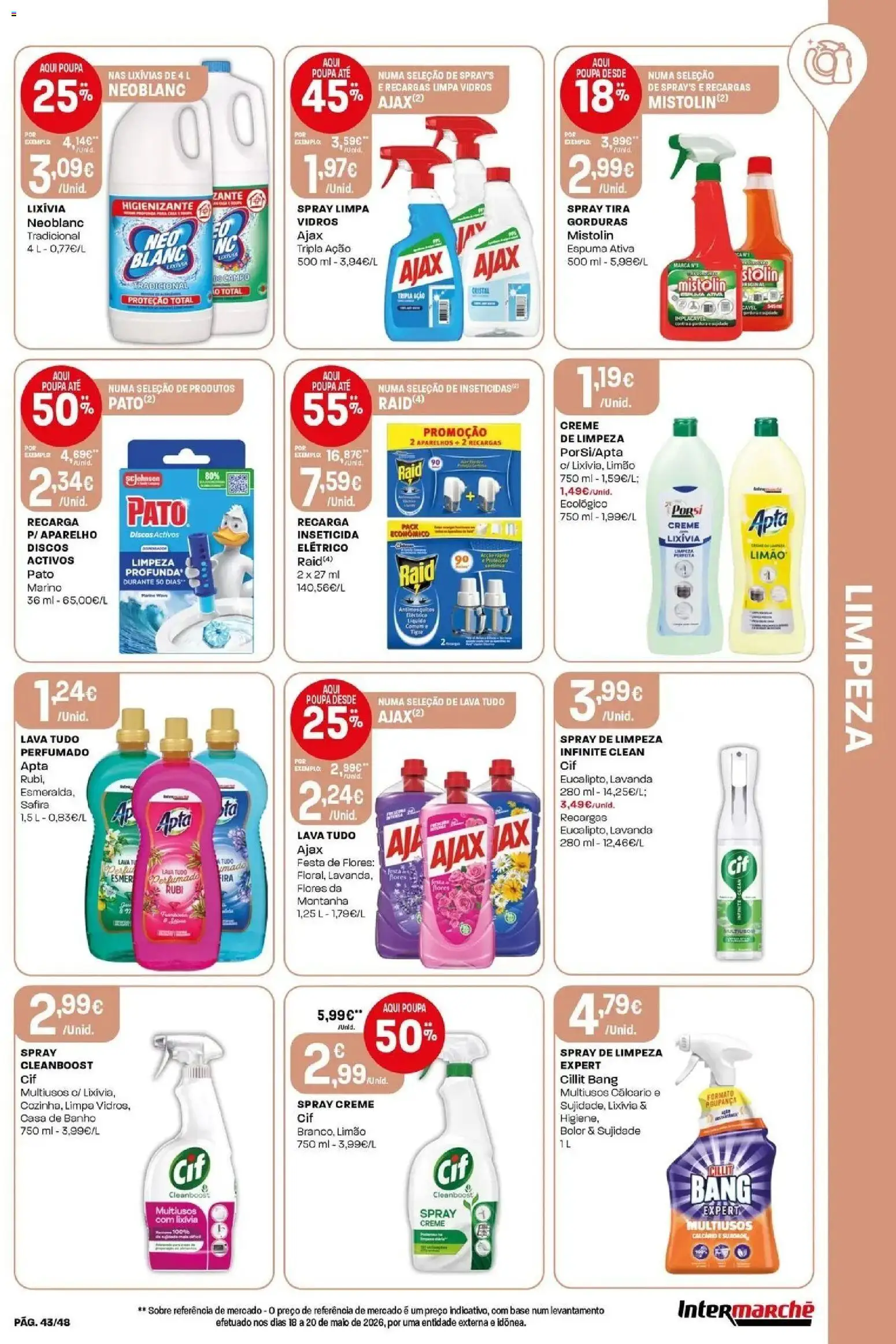 Intermarché - Isto é que são preços BAIXOS! │ válido de 25/06/2026 | Página: 43