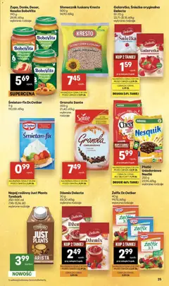 Pogląd oferty "Delikatesy Centrum gazetka" - ważna od 18.06.2026 | Strona: 25 | Produkty: Mango, Granola, Delikatesy, Płatki