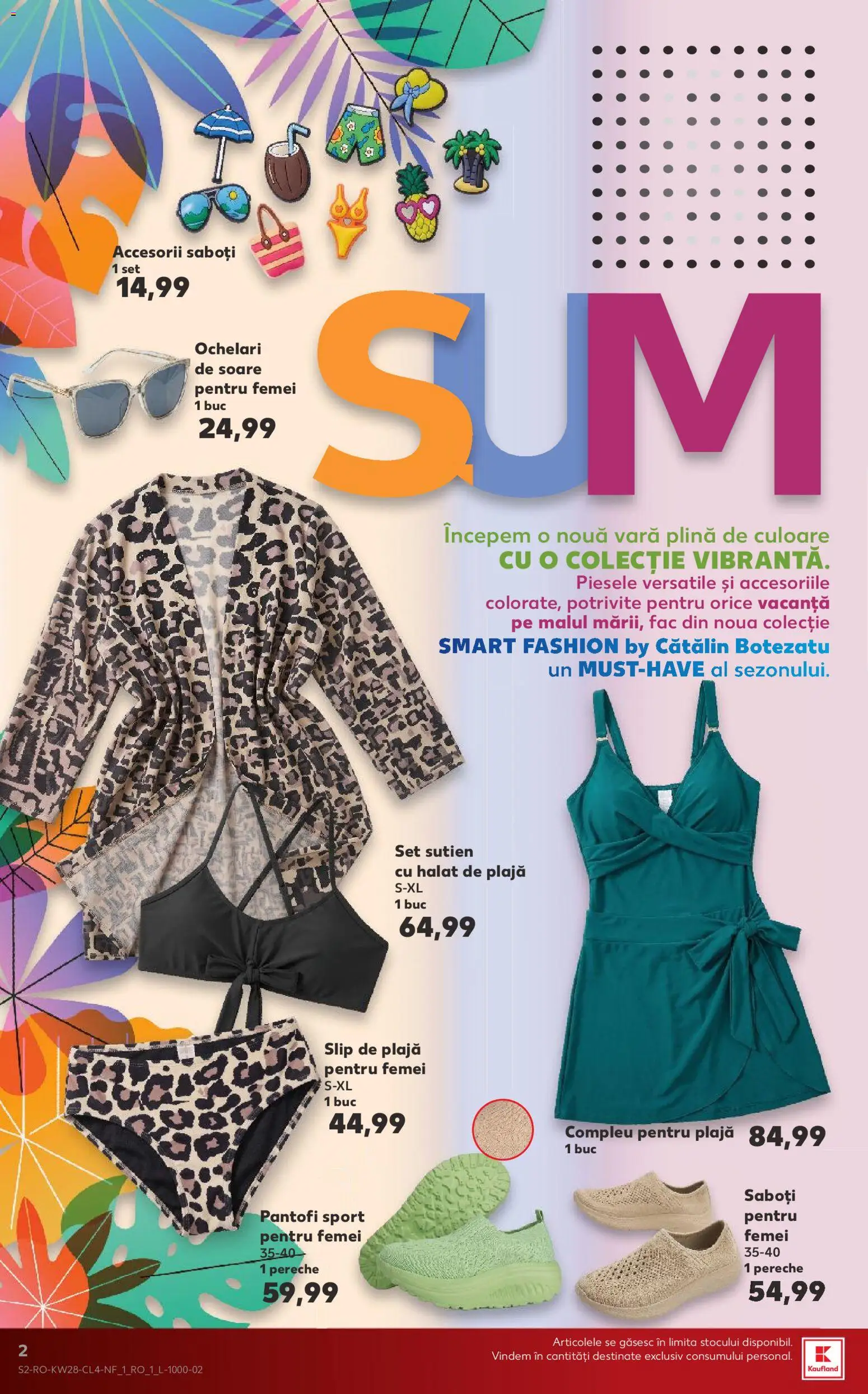 Noul catalog Kaufland – valabil de la 08.07.2026 | Pagină: 2 | Produse: Ochelari, Ochelari de soare, Sutien, Slip