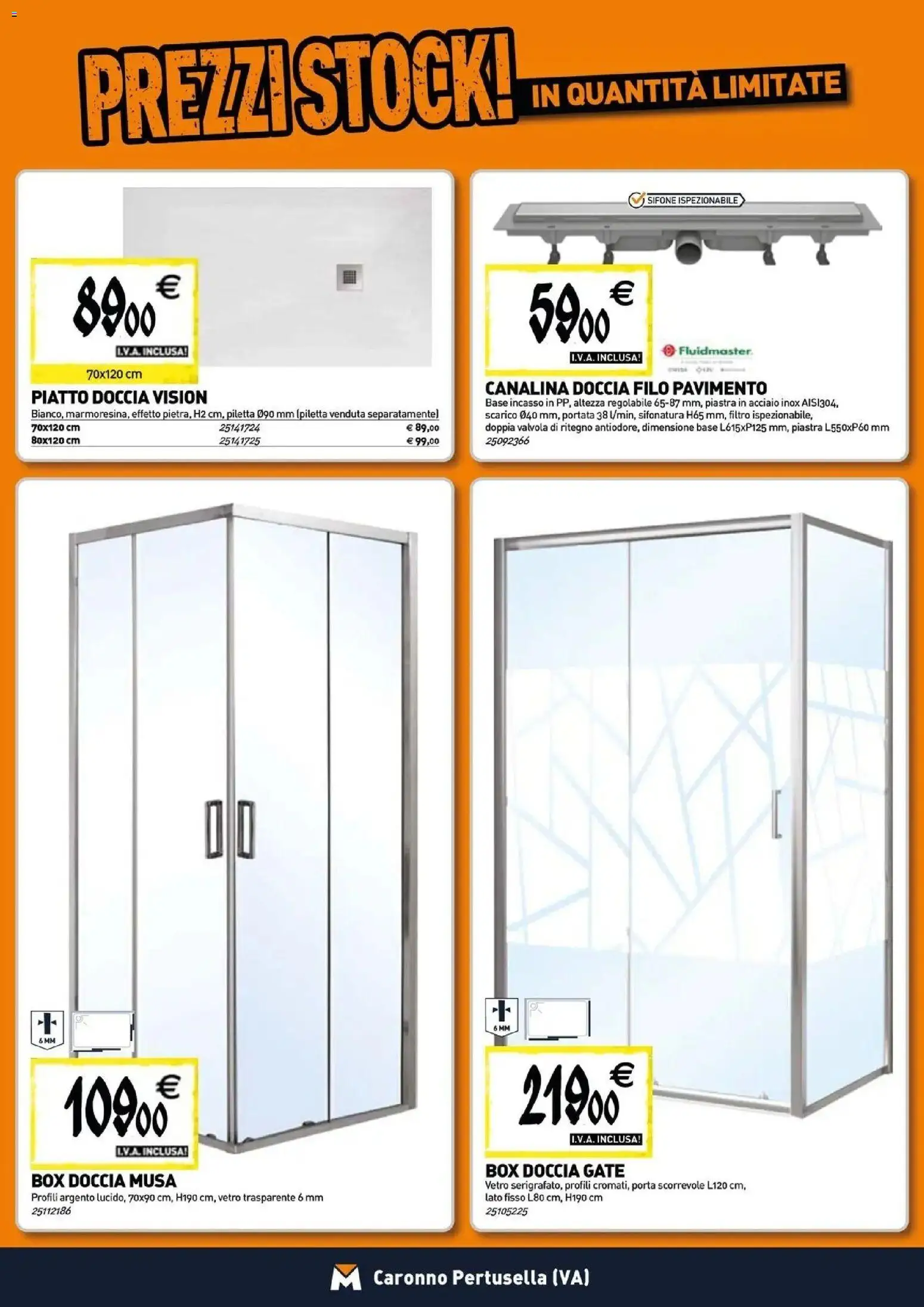 Nuovo TECNOMAT catalogo Caronno Pertusella dal 27/08/2026 > offerte anteprima 🛍️ | Pagina: 2 | Prodotti: Porta, Pavimento, Porta scorrevole, Piatto