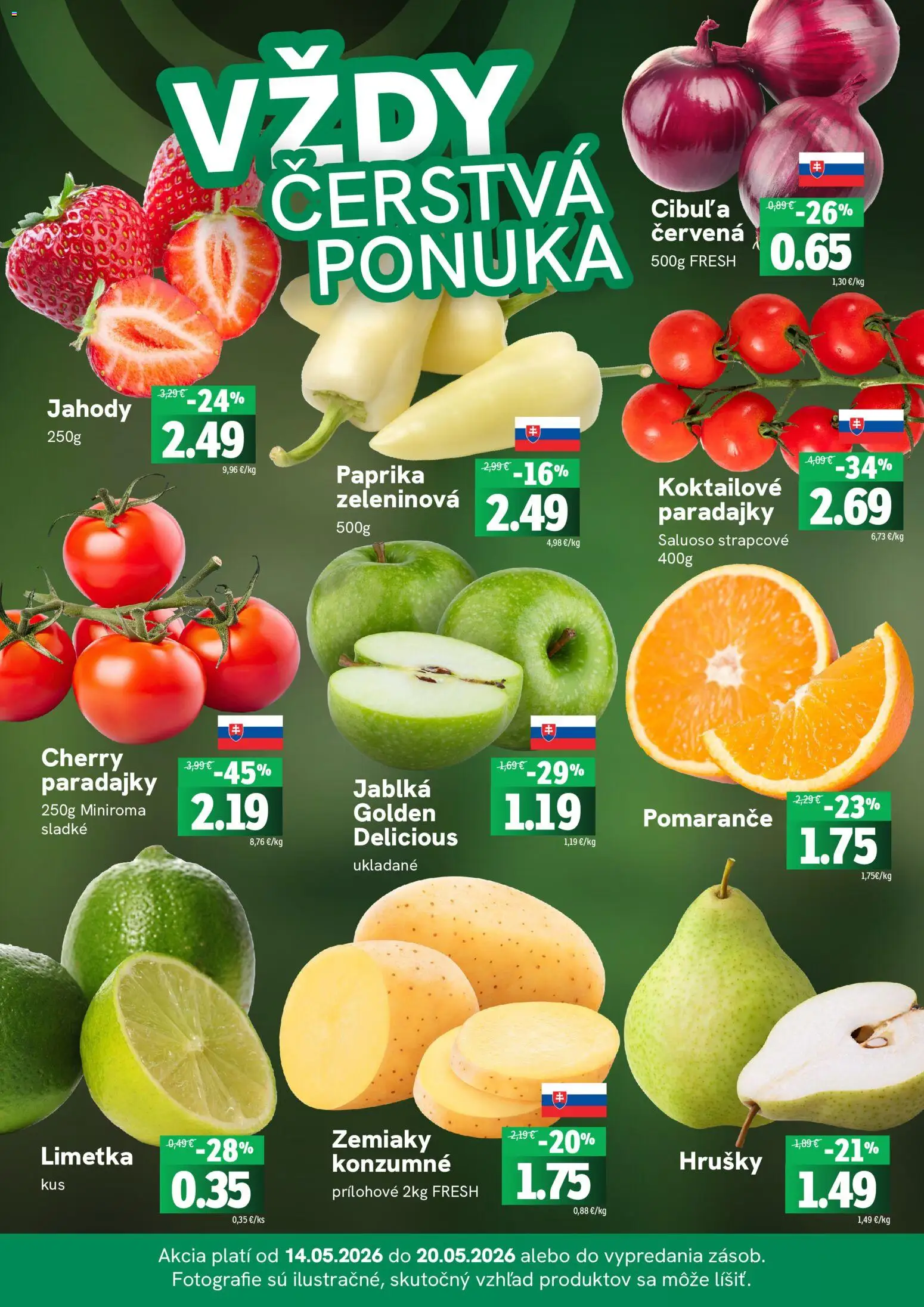 Nové Fresh akcie – leták je platný od 14.05.2026 | Strana: 3