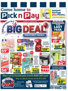 Pick n Pay specials catalogue – valid from 24/07/2026