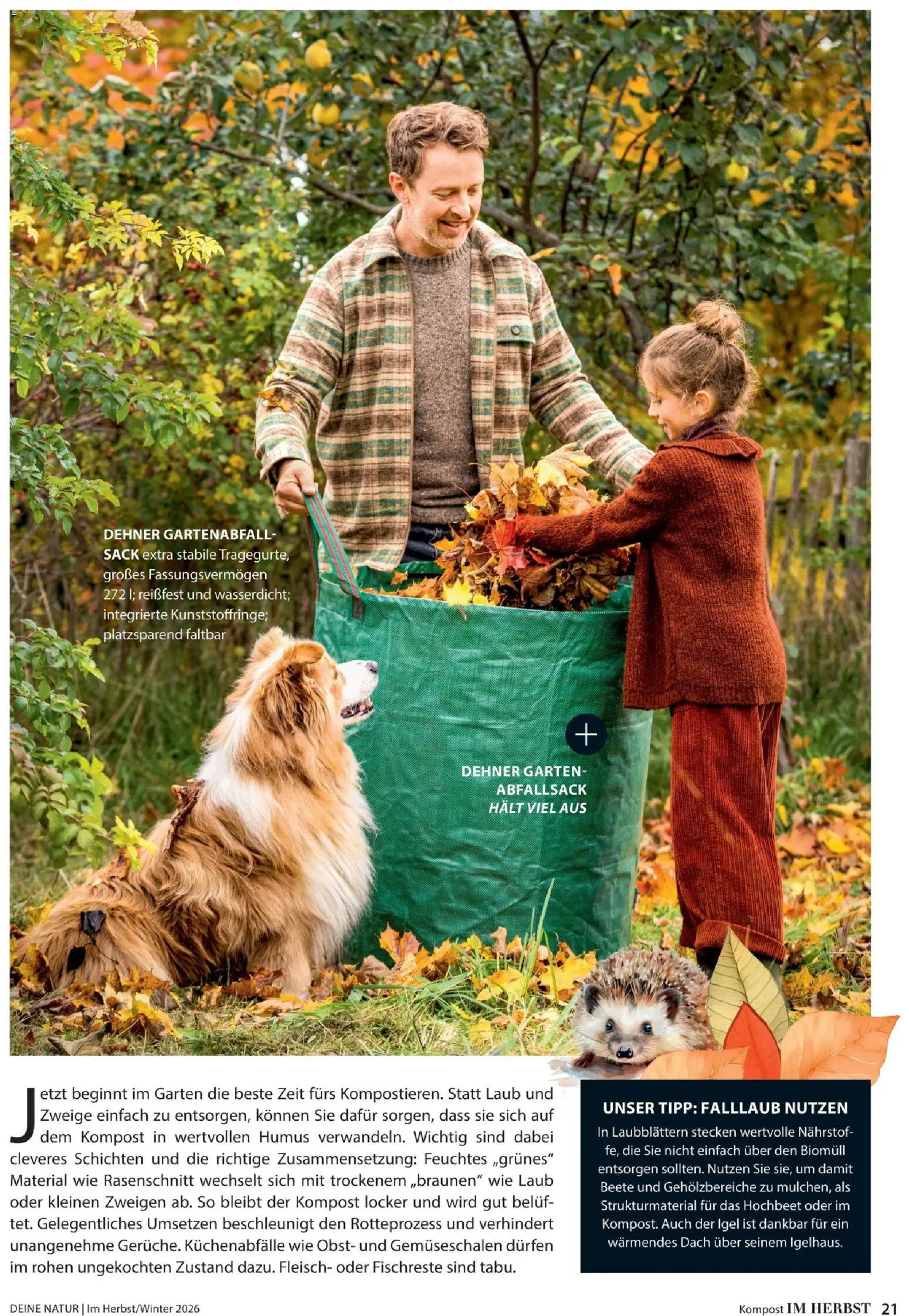 Dehner Magazine HERBST/WINTER 2026 gültig ab 09.10.2026 | Seite: 21 | Produkte: Obst
