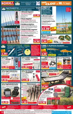 Norma Flugblatt ab 07.09.2026 gültig | Seite: 12 | Produkte: Tasche, Box, Batterie