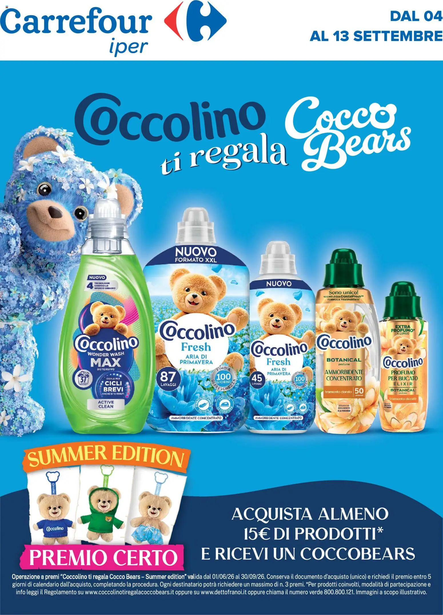Volantino Carrefour del 04/09/2026 | Pagina: 1