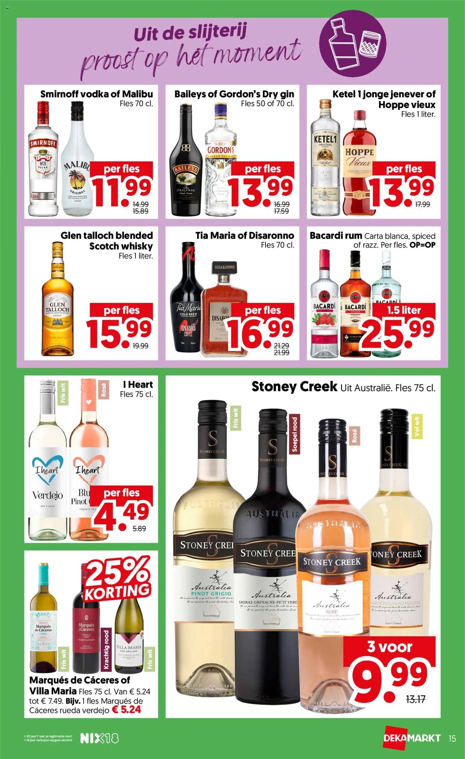 {H1} | Pagina: 17 | Producten: Fles, Slijterij, Ketel, Alcohol