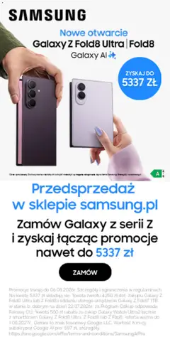 Pogląd oferty "Samsung" - ważna od 23.07.2026
