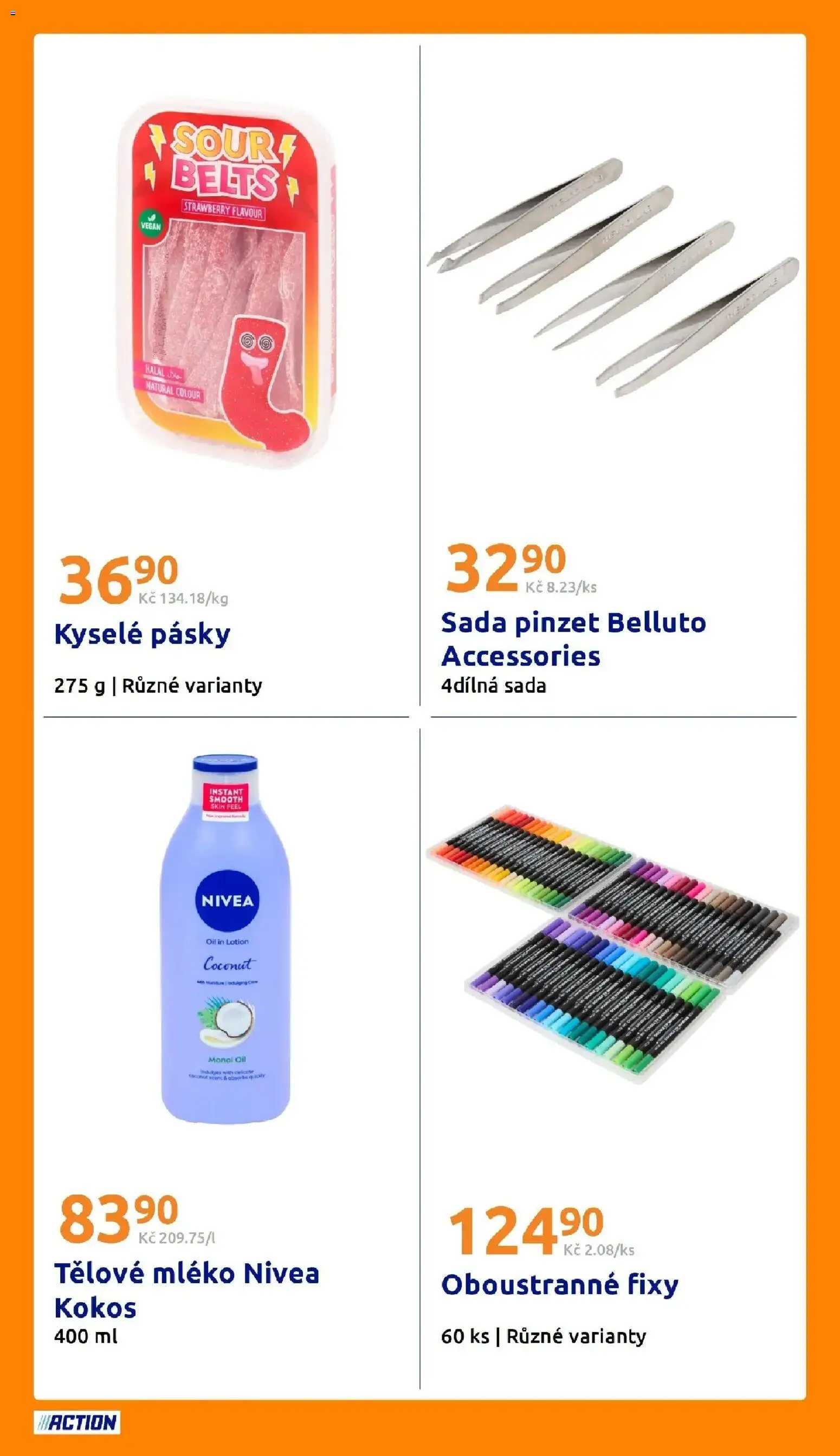 Action leták od 26.08.2026 - Akční leták online | Strana: 28 | Produkty: Nivea, Mléko, Fixy, Kokos