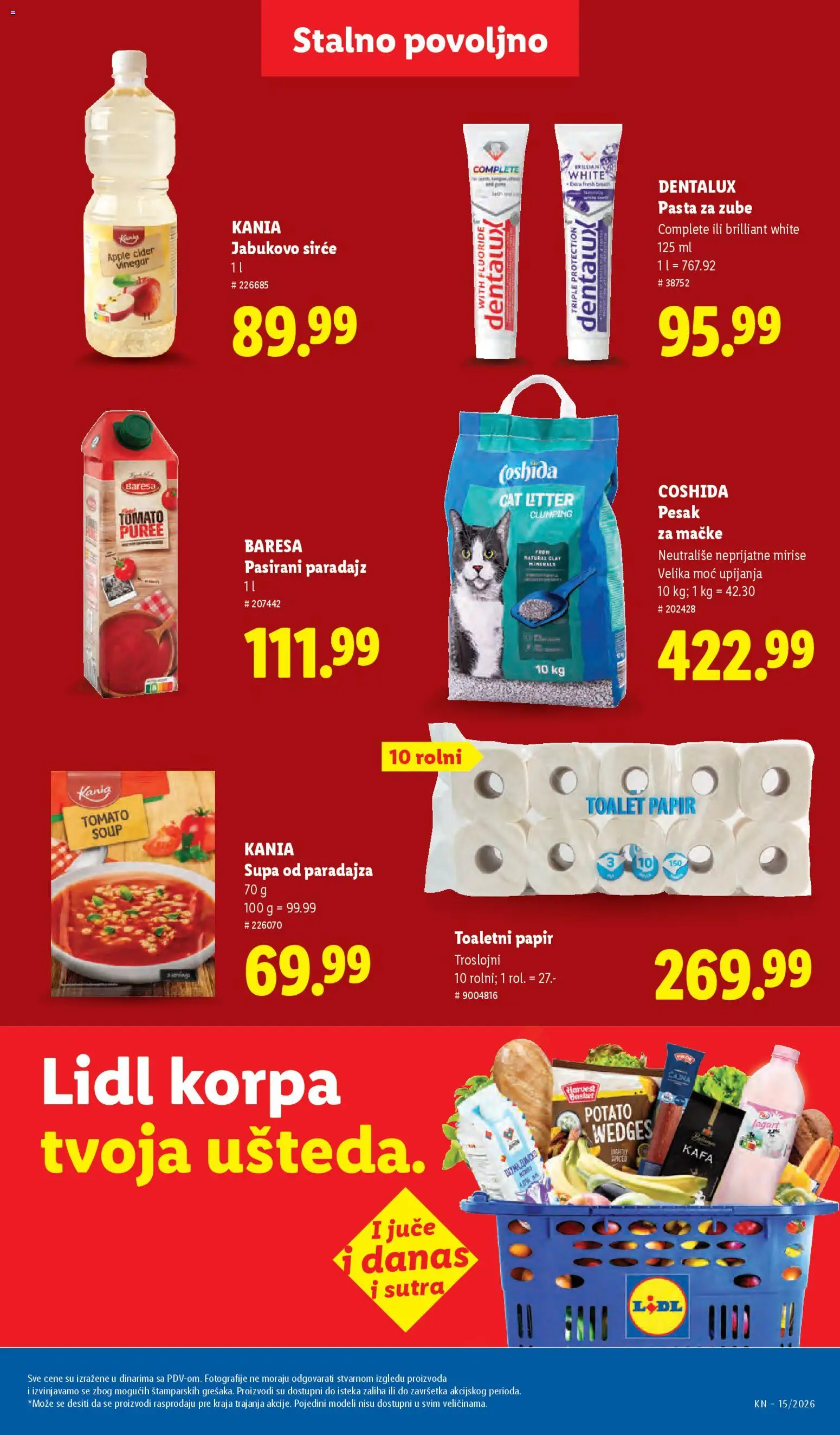 Lidl katalog - važi od 09.04.2026 | Strana: 47 | Proizvode: Cider, Kafa, Paradajz, Pasta za zube