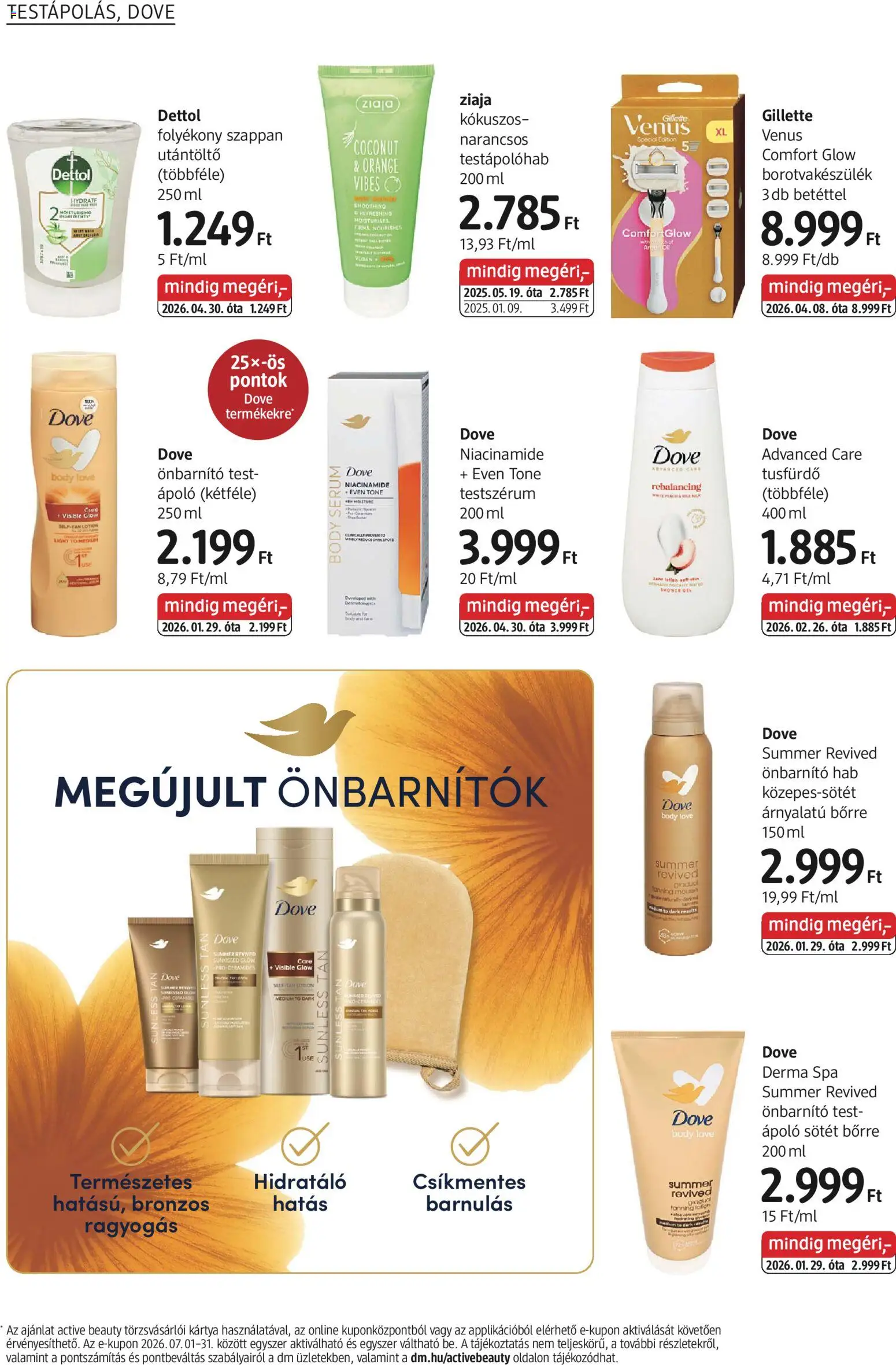 DM Drogerie Markt akciós ujság - amely érvényes a következő dátumtól: 2026.07.02. | Oldal: 6