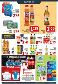 Anteprima del volantino Decò volantino valido a partire dal 11.05.2026 | Pagina: 14 | Prodotti: Birra, Acqua, The, Coca Cola