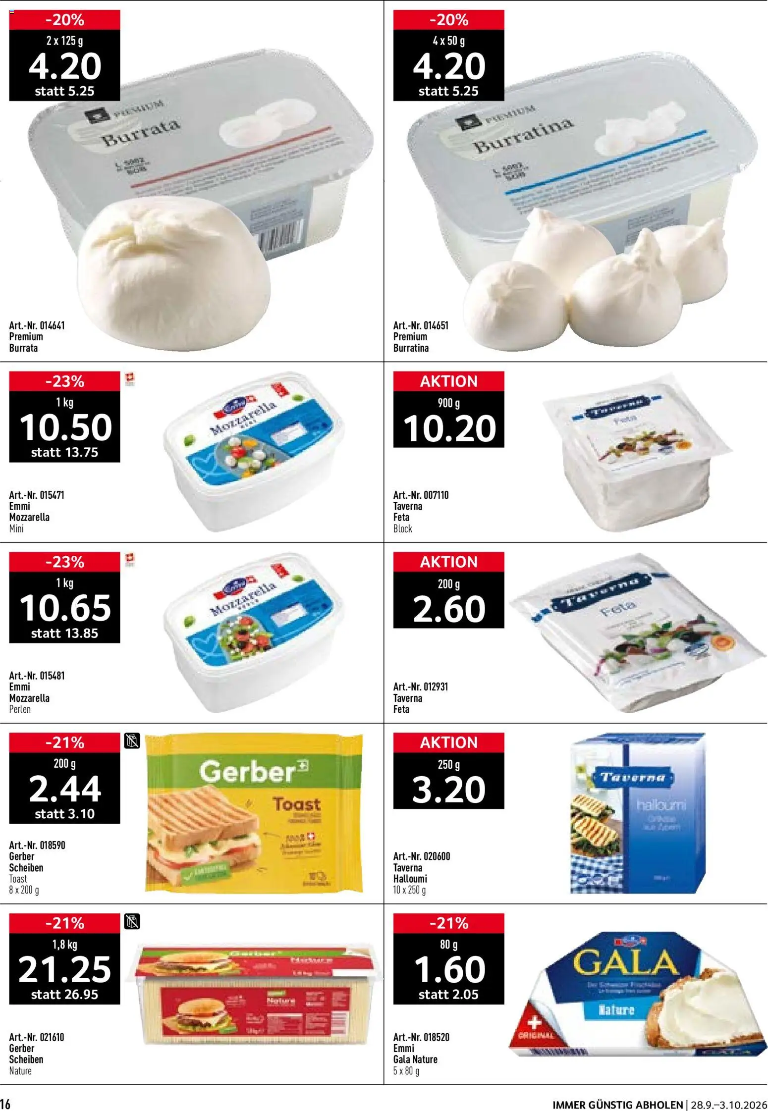 Prodega aktionen – gültig ab 28.09.2026 | Seite: 16