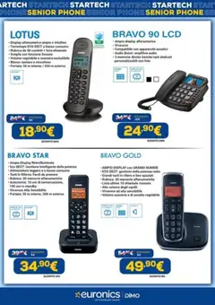 Anteprima del volantino Euronics volantino Senior Phone valido a partire dal 31/08/2026 | Pagina: 5 | Prodotti: Audio, Radio, Basso, Microfono