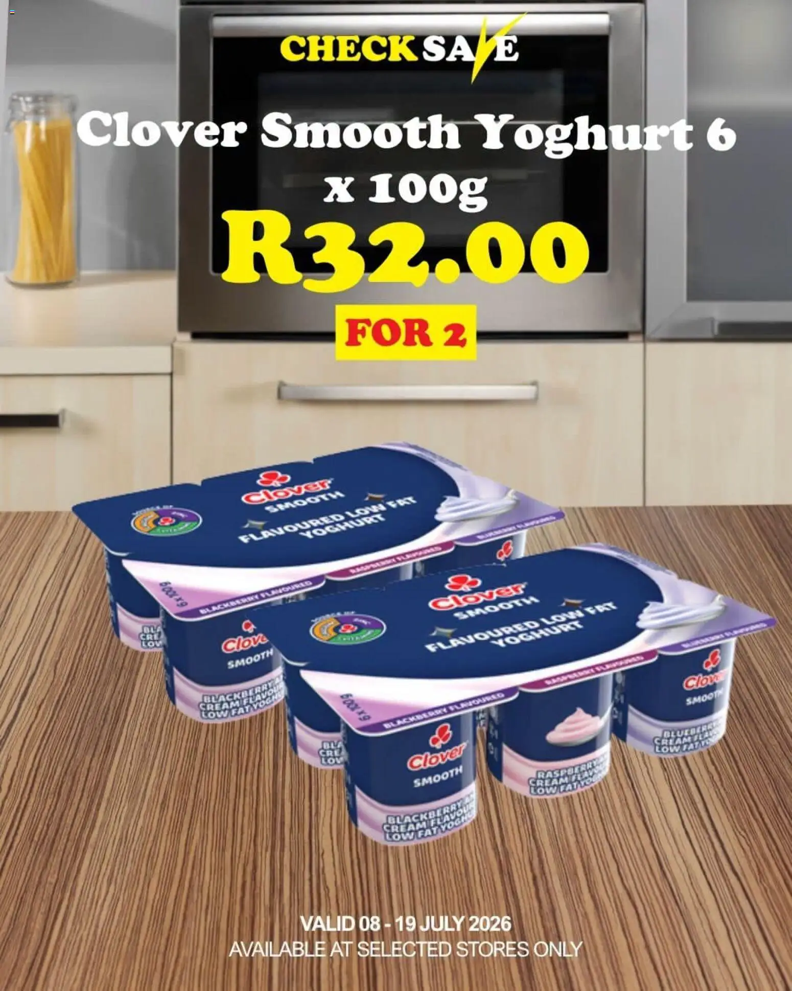 New Check Save catalogue – valid from 08/07/2026 | Page: 8 | Products: Yoghurt
