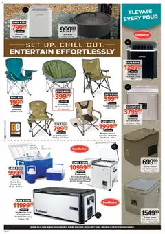 Checkers specials catalogue – valid from 22/06/2026 | Page: 2 | Products: Chair, Box, Cooler, Water