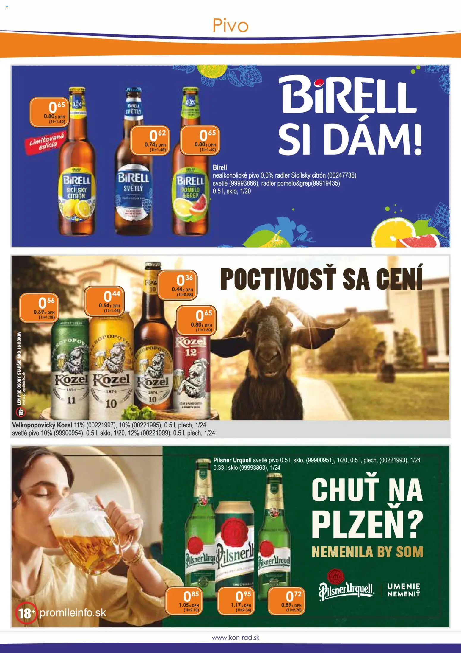 Nové KON - RAD akcie – leták je platný od 01.10.2026 | Strana: 22